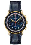 Junghans 27/5580.02 Telemeter Edition USA Blue Gold Tone Chronograph Automatic