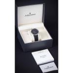 JUNGHANS Meister fein Chronoscope MEGA Solar | Black Leather Strap | Sapphire Crystal Glass | 40MM | 59/4200.00