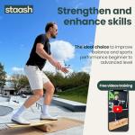 STAASH® Paddle Balance Board Trainer with 2 Accessories