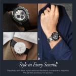 JUNGHANS Meister S Chronoscope English Date Watch | Stainless Steel Strap