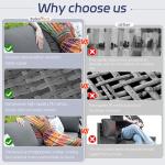 9Pcs-A Dark Grey Outdoor Sectional Set with Fire Pit