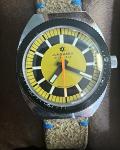 Vintage Junghans Yellow Men’s Dive Watch