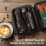 STARESSO Portable Espresso Maker & Manual Coffee Grinder Set