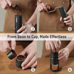 STARESSO Portable Espresso Maker & Manual Coffee Grinder Set