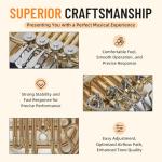 French Horn in B Flat Key - Gold Lacquer