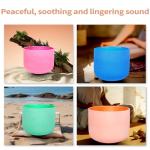 Chakra Tuned 432hz Set: 7 Color Crystal Bowls