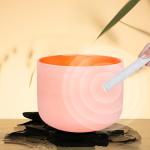 Chakra Tuned 432hz Set: 7 Color Crystal Bowls