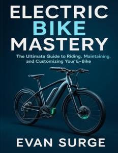 ELECTRIC BIKE MASTERY: The Ultimate Guide to Riding, Maintaining, and Customizing Your E-Bike