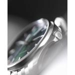 JUNGHANS Meister S Automatic Watch – 40.5mm Automatic Watch for Men, Automatic Movement, Stainless Steel Case, Stainless Steel Bracelet (27/4518.44) – Green Dial