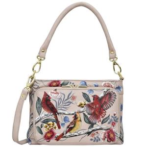 Anuschka Women's Hand-Painted Genuine Leather RFID Organizer