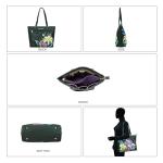 Anuschka Women's Hand-Painted Leather Tote - Vintage Floral