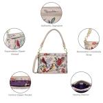 Anuschka Women's Hand-Painted Genuine Leather RFID Organizer