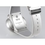 JUNGHANS 1972 Competition Watch – 45.5mm Automatic Chronograph Watch for Men, Automatic Movement, Stainless Steel Case, Leather Strap (27/4509.00) – White Dial