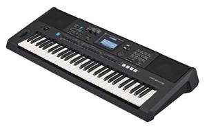 Yamaha PSRE473 61-Key Portable Keyboard Black VIP Shopper