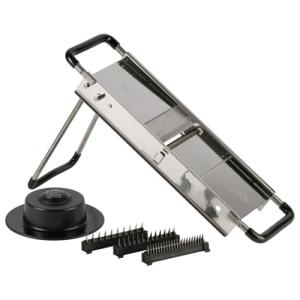 Bron Chef Mandolin Slicer - 4 Blades, Safety Feet!