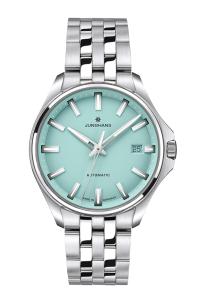 Junghans 27/4581.44 Meister S Automatic 36mm Mint Blue Dial
