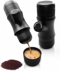 Compact Portable Espresso Maker for Travel, Camping, Beach