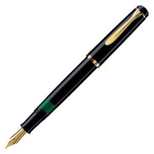Pelikan Souverän M200 Fountain Pen, Fine Nib, Black