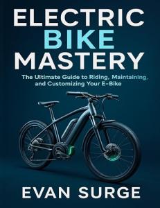 ELECTRIC BIKE MASTERY: The Ultimate Guide to Riding, Maintaining, and Customizing Your E-Bike