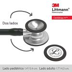 3M Littmann Cardiology IV Stethoscope, Black Tube