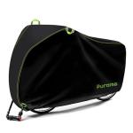 Puroma Bike Cover for 1/2/3 Bikes, 210D Waterproof Outdoor Storage Bicycle Covers Rain Sun UV Dust Wind Proof with Lock Hole for Mountain Road Electric Bike
