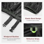 Puroma Bike Cover for 1/2/3 Bikes, 210D Waterproof Outdoor Storage Bicycle Covers Rain Sun UV Dust Wind Proof with Lock Hole for Mountain Road Electric Bike