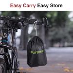 Puroma Bike Cover for 1/2/3 Bikes, 210D Waterproof Outdoor Storage Bicycle Covers Rain Sun UV Dust Wind Proof with Lock Hole for Mountain Road Electric Bike