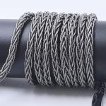 Fezzlo 8 Core Silver Plated Upgraded Cable,HiFi Replacement Mini 4Pin XLR Compatible with Audeze LCD-2 LCD-3 LCD-4 LCD-X LCD-XC for Musician Audiophile 6.5ft 4PIN-XLR