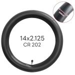 2-PCS 14x2.125 E-Bike Tubes with Bent Valve Stem 14 x 2.125 Electric Bicycle Tubes Compatible with 14" x 2.125" E-Bike Bicycle Tires, Electric Scooters