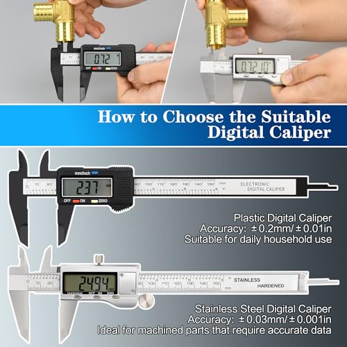 6in Electronic Digital Caliper with LCD Screen