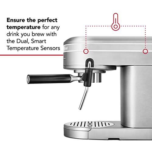 KitchenAid Espresso Machine - Brushed Stainless Steel