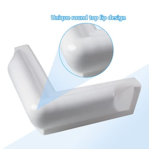 White Dock Corner Bumper 2 Pack for Marine Boats
