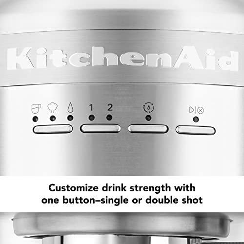 KitchenAid Espresso Machine - Brushed Stainless Steel