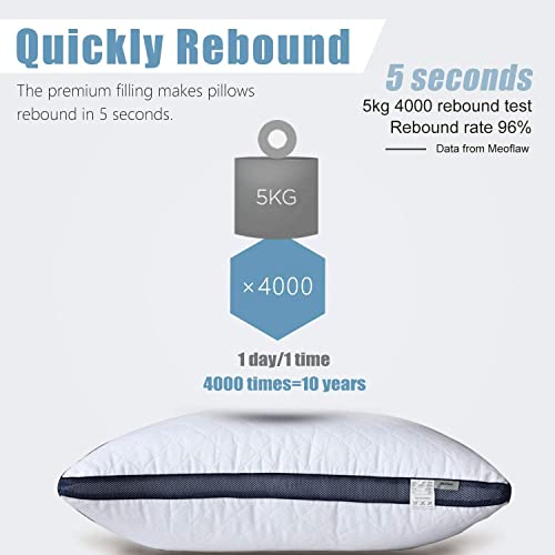 Luxury Hotel Pillows for Side and Back Sleeper