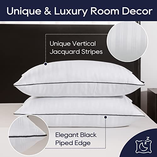 Hotel Collection Soft Pillows for Side, Back, Stomach Sleepers