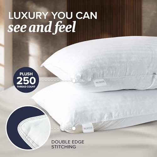 Beckham Hotel Collection Cooling Gel Bed Pillows (2 Pack)