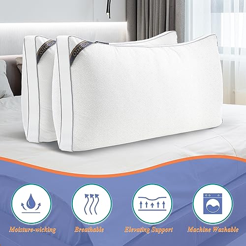 Luxury Hotel Collection King Bed Pillows - Set of 2