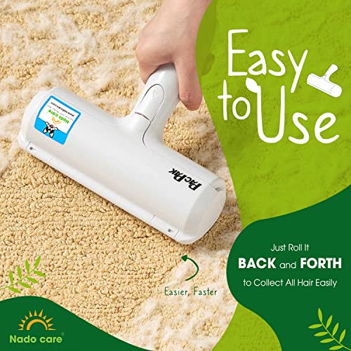 Pet Hair Remover - Self Cleaning - White