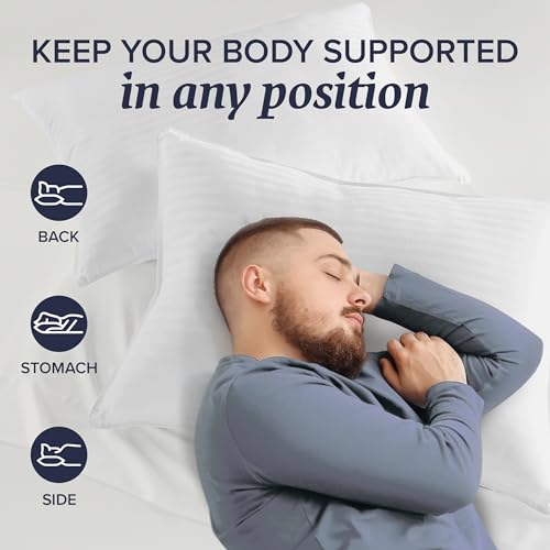 Beckham Hotel Collection Cooling Gel Bed Pillows (2 Pack)