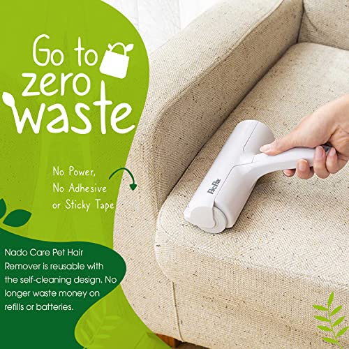 Pet Hair Remover - Self Cleaning - White