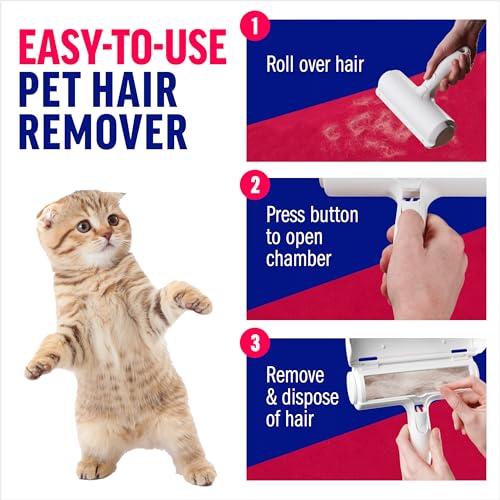 Portable Pet Hair Remover: ChomChom Fur Removal Roller