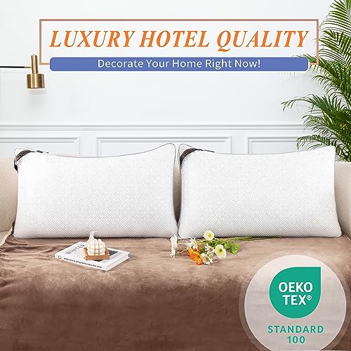 Luxury Hotel Collection King Bed Pillows - Set of 2