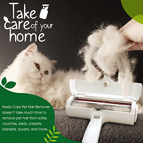Pet Hair Remover - Self Cleaning - White