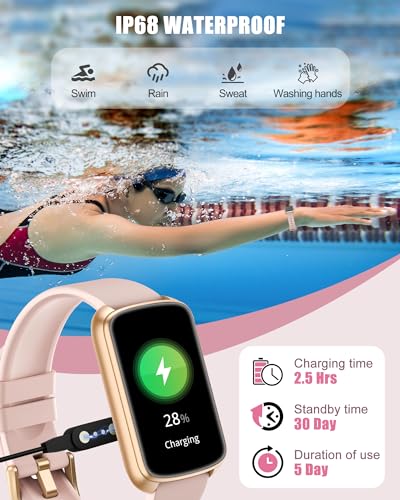 1.47" Fitness Smart Watch with Heart Rate Monitor