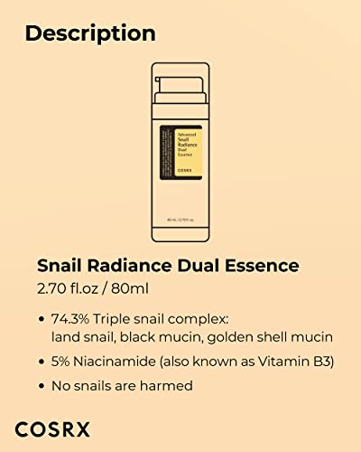 COSRX Niacinamide Snail Essence: Anti-Aging Korean Skincare