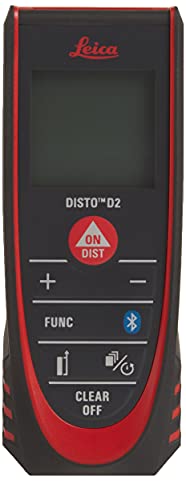 Leica 838725 DISTO D2 Bluetooth Laser Measure