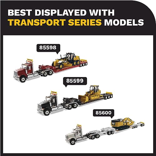 Diecast Masters HX520 Tractor w/ XL Lowboy Trailer & Caterpillar 963K Loader