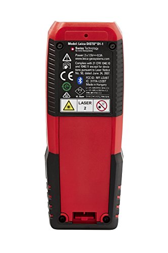 Leica D1 120ft Laser Measure with Bluetooth