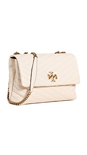 Tory Burch Kira Quilted Chevron Shoulder Bag - Cream