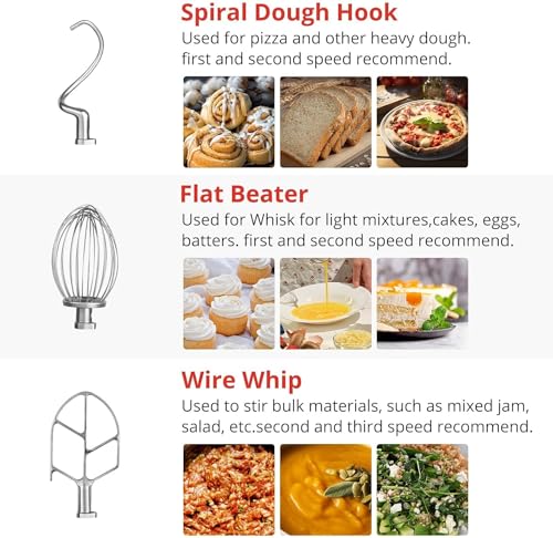 15Qt Heavy Duty Commercial Stand Mixer with 3 Speeds